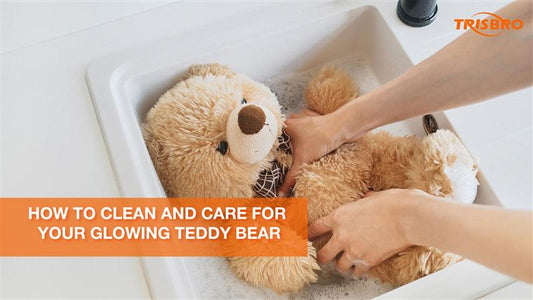How to clean and care for your glowing teddy bear
