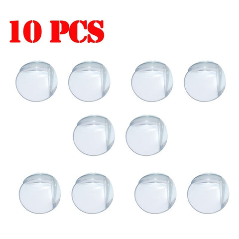 Free Shipping 10 Pcs Lot PVC Clear Edge Baby Safety Corner Protector, In Corners Of Table Cabinet Desk  Corner Rubber Angle