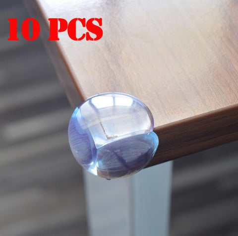 Free Shipping 10 Pcs Lot PVC Clear Edge Baby Safety Corner Protector, In Corners Of Table Cabinet Desk  Corner Rubber Angle