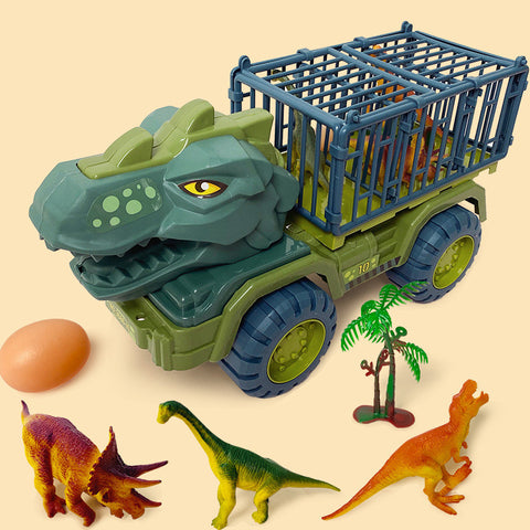 Children's Toy Car Dinosaur Engineering Vehicle Digging Transport Truck
