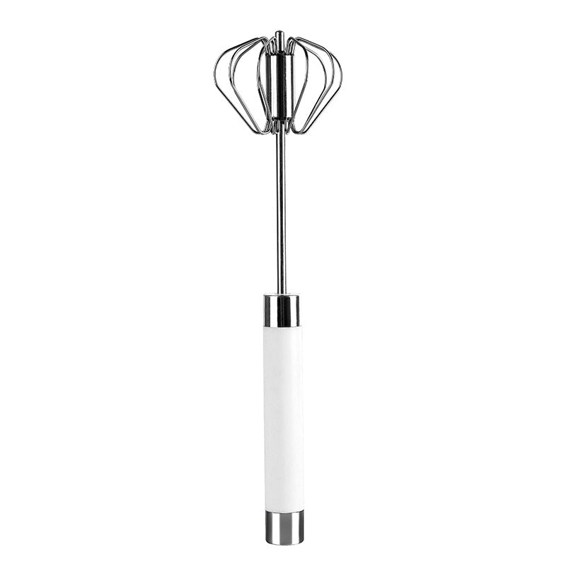 Semi-automatic Stainless Steel Egg Beater Whisk Hand Pressure Rotating Manual Mixer Egg Tools Cream Stirrer Kitchen Accessories