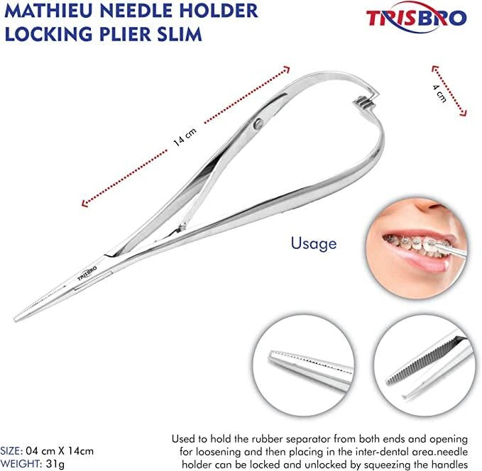 Trisbro Mathieu Needle Holder Locking Plier