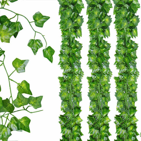 Artificial Ivy Leaf Plants Fake Hanging Garland Plants Vine Home Floral Decor